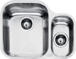 Franke Armonia - Évier En Inox AMX 160/2, 580x450 Mm, Siphon 122.0021.448