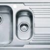 Franke Logica - Évier En Inox LLX 651/2, 1000x500 Mm 101.0120.189 -Franke c0492eac8805c3c3a2b4313d