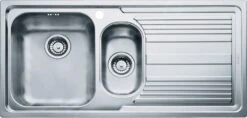 Franke Logica - Évier En Inox LLX 651/2, 1000x500 Mm 101.0120.189
