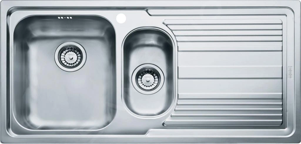 Franke Logica - Évier En Inox LLX 651/2, 1000x500 Mm 101.0120.189 3 Franke Logica - Évier En Inox LLX 651/2, 1000x500 Mm 101.0120.189