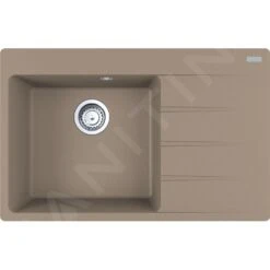 Franke Colonnes - Set G218, évier En Fragranit CNG 611-78 TL / 2 Et Mitigeur FP 0408.031, Cachemire / Chrome 114.0650.814 -Franke c64b7c6b07118a8082547e04