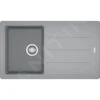 Franke Basis - Évier En Fragranit BFG 611-86, 860x500 Mm, Pierre Grise 114.0494.919 -Franke ca5b0688c65a2aa2fedebc2e