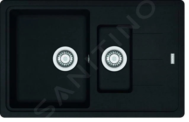 Franke Basis - Évier En Fragranit BFG 651-78, 780x500 Mm, Noir Mat 114.0661.514 6 Franke Basis - Évier En Fragranit BFG 651-78, 780x500 Mm, Noir Mat 114.0661.514 – Image 4