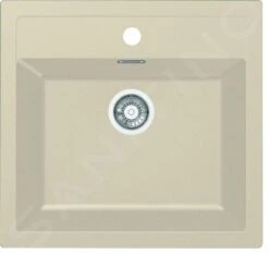 Franke Colonnes - Ensemble De Cuisine T102, évier En Tectonite SID 610 Et Mitigeur FP 9000.031, Beige / Chrome 143.0675.722 -Franke ceb9a6e9657acdce98b3e772