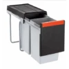 Franke Poubelle Sous évier Cube 30, 2 Bacs 15 + 15 Litres 015672 -Franke cube 30 015672 poubelle 15 15 litres