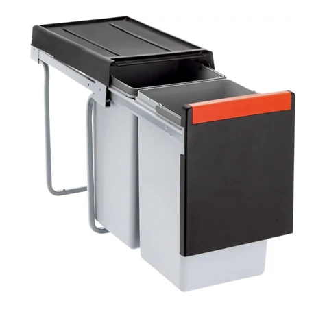 Franke Poubelle Sous évier Cube 30, 2 Bacs 15 + 15 Litres 015672 3 Franke Poubelle Sous évier Cube 30, 2 Bacs 15 + 15 Litres 015672