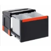Franke Poubelle Sous évier Cube 50, 2 Bacs 18 + 14 Litres 038183