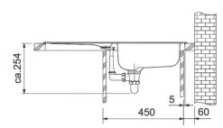 Franke Euroform - Évier En Inox EFL 614-78, 780x475 Mm, Structure Tissée 101.0684.387 -Franke d020fcf7d31dc60cb7cbe8ab