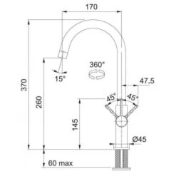 Franke Colonnes - Ensemble G240, évier En Fragranit MRG 610-37 RTL Et Mitigeur FP 0408.031, Noir Mat / Chrome 114.0675.646 -Franke d05c9909f9bdbcb02be5f366 1