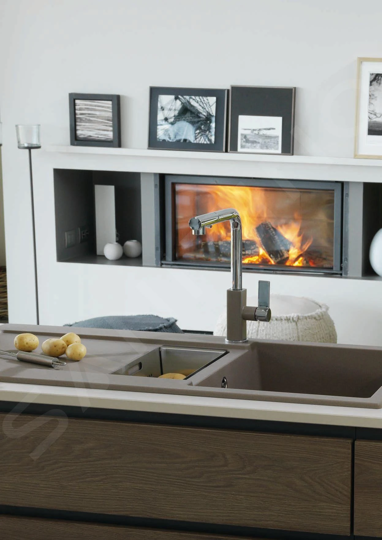 Franke Robinetterie - Mitigeur D'évier FG 0392.424, Chrome/cachemire 115.0392.362 6 Franke Robinetterie - Mitigeur D'évier FG 0392.424, Chrome/cachemire 115.0392.362 – Image 4