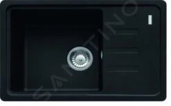 Franke Malta - Évier En Fragranit BSG 611-62, 620x435 Mm, Noir Mat 114.0661.515