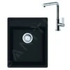Franke Colonnes - Ensemble G243, évier En Fragranit MRG 610-37 RTL Et Mitigeur FN 7394.031, Noir Mat / Chrome 114.0675.651 -Franke da97b5d473936ca66ebaace8