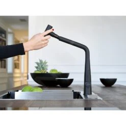 Franke Icon - Mitigeur D'évier FG 5188.901 Avec Douchette Extractible, Noir Mat 115.0625.190 12 Franke Icon - Mitigeur D'évier FG 5188.901 Avec Douchette Extractible, Noir Mat 115.0625.190 -Franke dae46f76f275866aa5c493fb