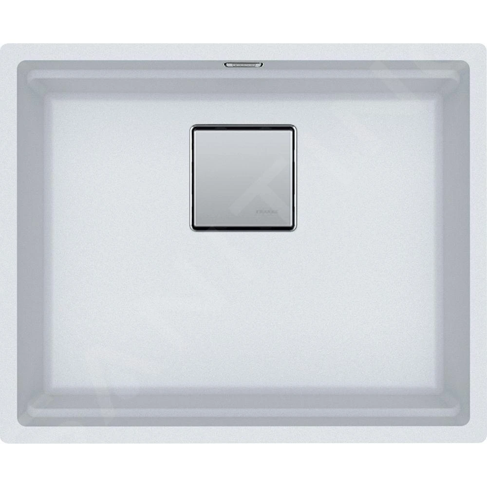 Franke Kubus 2 - Évier En Fragranit KNG 110-52, 560x460 Mm, Blanc Artic 125.0641.421 3 Franke Kubus 2 - Évier En Fragranit KNG 110-52, 560x460 Mm, Blanc Artic 125.0641.421