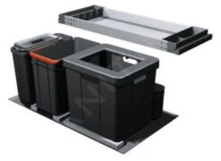 Franke Poubelle Tri Sélectif - Poubelle Encastrable Composta 350-90 121.0307.528