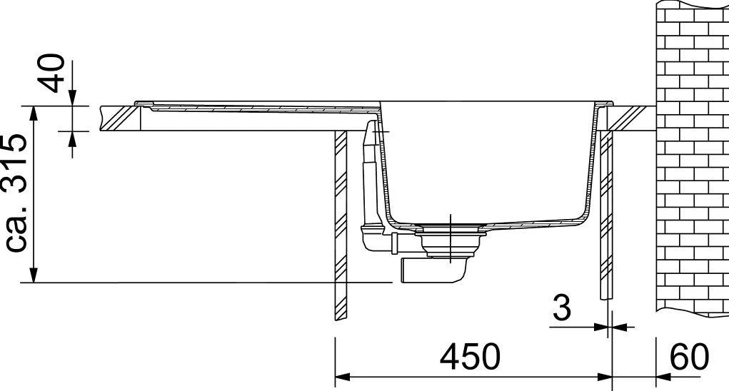 Franke Maris - Évier En Fragranite MRG 611, 780x500 Mm, Noir Mat 114.0637.576 5 Franke Maris - Évier En Fragranite MRG 611, 780x500 Mm, Noir Mat 114.0637.576 – Image 3