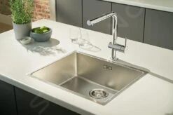 Franke Active New - Mitigeur D&apos;évier FN 6110.031, Avec Douchette Extractible, Chrome 115.0653.379 -Franke ea459e1ebe065516d5b2cc70