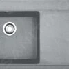 Franke Mythos - Évier En Granite MTG 611/2, 1000x515 Mm, Pierre Grise 114.0150.007 -Franke ec366ac4d8209665496ebb69