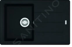 Franke Colonnes - Ensemble De Cuisine G57, évier En Fragranit BFG 611-78 Et Mitigeur FC 9547.901, Noir Mat 114.0675.667 -Franke f4331e906377c0b5ccdd7a7b