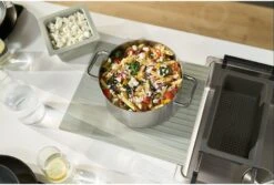 Franke Accessoires - ALL-IN Tapis De Pliage En Silicone, Gris 133.0655.232 -Franke f46d268a762953b37f843c38