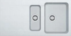 Franke Orion - Évier En Tectonite OID 651, 1000x510 Mm, Blanc 114.0288.591
