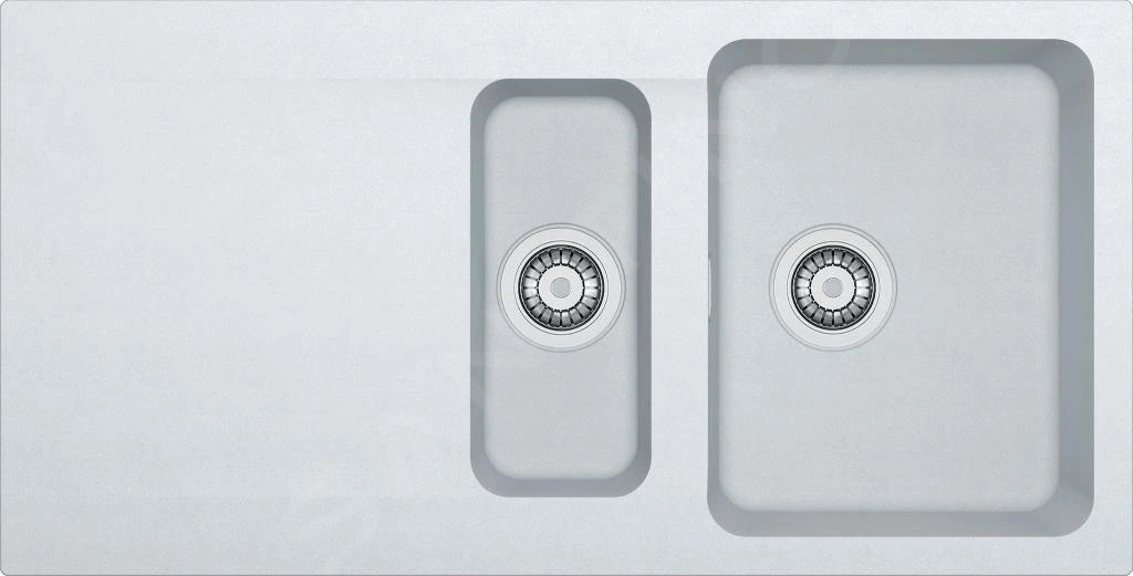Franke Orion - Évier En Tectonite OID 651, 1000x510 Mm, Blanc 114.0288.591 3 Franke Orion - Évier En Tectonite OID 651, 1000x510 Mm, Blanc 114.0288.591