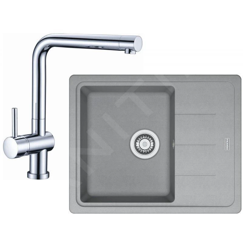 Franke Colonnes - Set De Cuisine G95, évier En Fragranit BFG 611-62 + Robinet SAMOA, Pierre Grise/chrome 114.0438.987 3 Franke Colonnes - Set De Cuisine G95, évier En Fragranit BFG 611-62 + Robinet SAMOA, Pierre Grise/chrome 114.0438.987