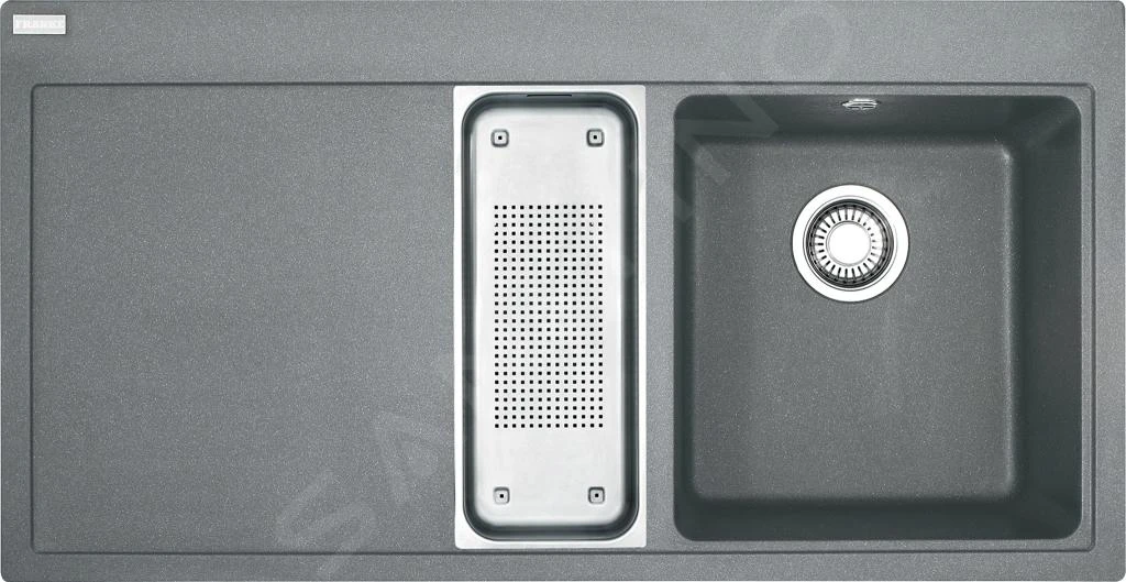 Franke Mythos - Évier En Fragranit MTG 651-100/7, 1000x515 Mm, Pierre Gris 114.0150.029 3 Franke Mythos - Évier En Fragranit MTG 651-100/7, 1000x515 Mm, Pierre Gris 114.0150.029