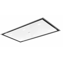 Franke Hotte De Plafond Maris Inox/verre Blanc 90 Cm 222999
