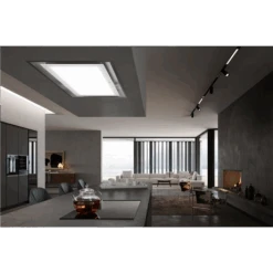 Franke Hotte De Plafond Mythos Inox/verre Blanc 90 Cm 223064 -Franke hotte de plafond mythos inox verre blanc 90 cm 223064 2