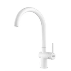 Franke Mitigeur Cuisine Active J à Bec Blanc Mat 056556