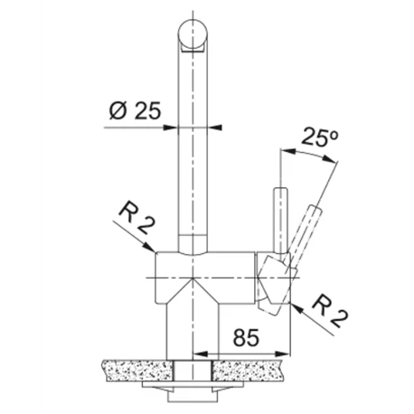 Franke Mitigeur Cuisine Atlas Neo A Bec Reflet D'Or 230529 7 Franke Mitigeur Cuisine Atlas Neo A Bec Reflet D'Or 230529 – Image 5