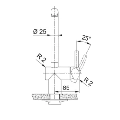 Franke Mitigeur Cuisine Atlas Neo Douchette Monojet Reflet D'Or 230536 -Franke mitigeur cuisine atlas neo douchette monojet reflet d or 230536 2