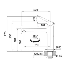 Franke Mitigeur Cuisine Centro Solution Fenêtre à Bec Chrome 767088 6 Franke Mitigeur Cuisine Centro Solution Fenêtre à Bec Chrome 767088 -Franke mitigeur cuisine centro solution fenetre a bec chrome 767088 1