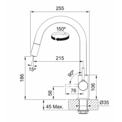 Franke Mitigeur Cuisine Lina J à Douchette Chrome 294583 12 Franke Mitigeur Cuisine Lina J à Douchette Chrome 294583 -Franke mitigeur cuisine lina j a douchette chrome 294583 4