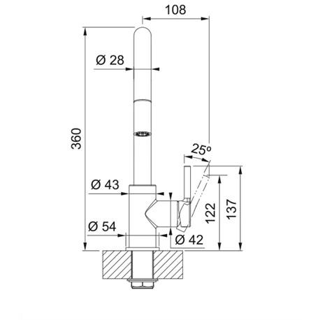 Franke Mitigeur Cuisine Lina J à Douchette Chrome 294583 8 Franke Mitigeur Cuisine Lina J à Douchette Chrome 294583 – Image 6