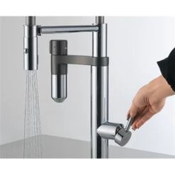 Franke Mitigeur Cuisine Vital Semi-pro Chrome Douchette Double Jets 865586 -Franke mitigeur cuisine vital semi pro a bec douchette double jets 8