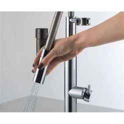 Franke Mitigeur Cuisine Vital Semi-pro Chrome Douchette Double Jets 865586 -Franke mitigeur cuisine vital semi pro a bec douchette double jets 9