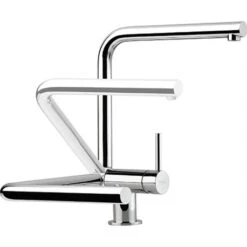 Franke Mitigeur Cuisine Neptune Style Solution Fenêtre Chromé Bec Rabattable 937677 -Franke neptune style solution fenetre 937677 bec rabattable 1