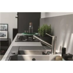 Franke Mitigeur Cuisine Orbit Avec Douchette Inox 650564 13 Franke Mitigeur Cuisine Orbit Avec Douchette Inox 650564 -Franke orbit 650564 mitigeur a douchette monojet extractible inox 2