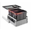 Franke Poubelle Sous évier Sorter Duo 45, 2 Bacs 44 Litres 414031