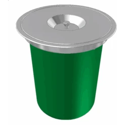 Franke Poubelle Cuisine Vide-déchets AEE 12, 1 Bac 12 Litres Encastrement Par Dessus 230011